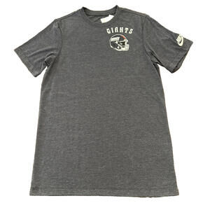 NWT New York Giants Nike NFL Navy Rewind 2-Hit Tri-Blend T-Shirt Sz Men's Small